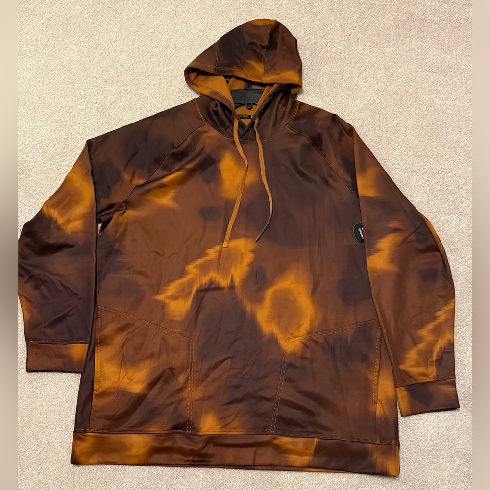 Xersion Mens 2XLT Big & Tall Marbled Bronze Pullover Hoodie - NWT